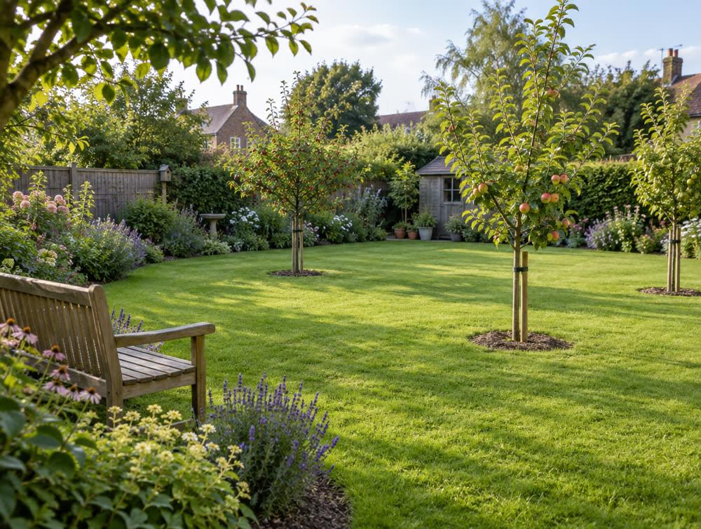 Family lawn garden